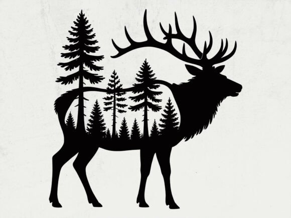 Download Elk SVG, Forest Animal Svg, Elk Head Svg - Premium Resources
