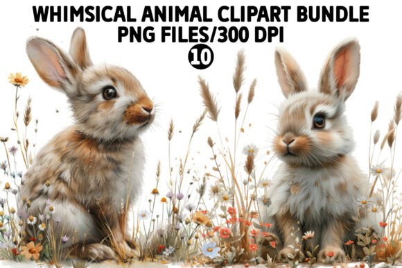 Download Whimsical Animal Clipart Bundle - Whimsical Collection