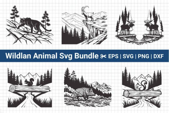 Download Wild Forest Animal SVG Bundle - Forest animal svg Collection