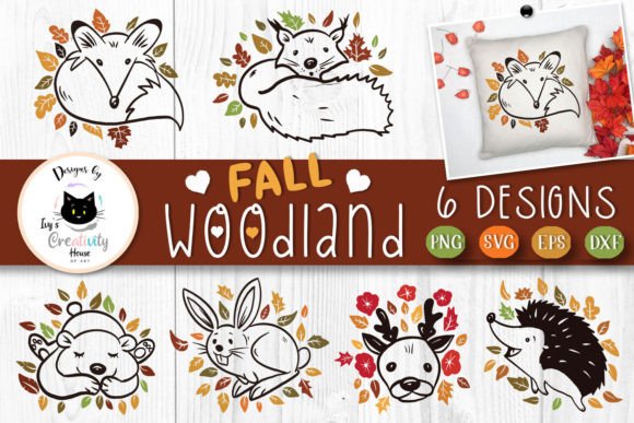 Download Cute Fall SVG Bundle | Forest Animal SVG - Forest animal svg Collection