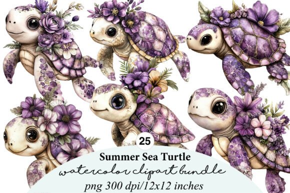 Download Summer Sea Turtle Clipart - Premium Resources