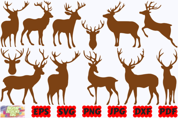 Download Deer SVG | Forest Animal SVG |Animal SVG - Forest animal svg Collection