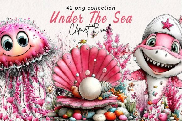 Download Whimsical Under the Sea Clipart Bundle - Whimsical Collection