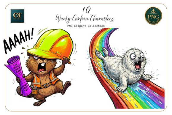 Download 10 Crazy Animals and Whimsical Objects - Whimsical Collection